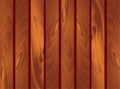 Wooden brown Planks Background. Garden fence, fencing, guardrail. St. Patrick Day, march, spring, wall, wood, floor, texture. Vect