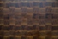 Wooden brownn handmade cutting board texture background