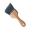 Wooden brush handle