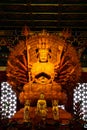 Wooden buddha image,thailand