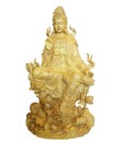 Wooden buddha