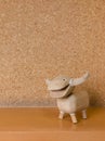 Wooden Buffalo doll Royalty Free Stock Photo