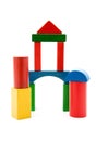 Wooden building blocks