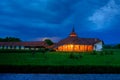 Wooden building in Transylvania