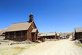 Bodie Ghost Town Main Street, Eastern Sierra, California, USA Royalty Free Stock Photo