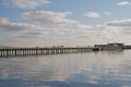 Bull Island Bridge, Clontarf in Dublin, Ireland Royalty Free Stock Photo