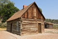 Wooden butch cassidy house