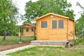 Wooden cabin chalet