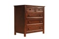 Wooden cabinet Royalty Free Stock Photo
