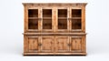 High Resolution Wood Hutch - Isolated Stock Photo 3d Illustration Royalty Free Stock Photo