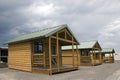 Wooden Cabins Royalty Free Stock Photo