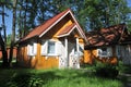 Wooden cabins