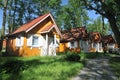 Wooden cabins Royalty Free Stock Photo