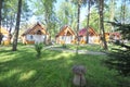 Wooden cabins