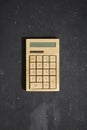 Wooden Calculator