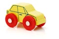 Wooden car toy Royalty Free Stock Photo
