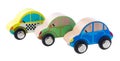 Wooden cars toys Royalty Free Stock Photo