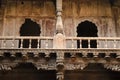 Wooden carving details, Palashikar Wada, Palashi, Parner, Maharasthra, India