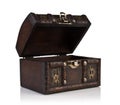 Wooden casket Royalty Free Stock Photo
