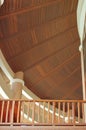 Wooden ceiling