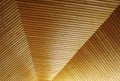 Wooden ceiling pattern