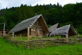 Wooden Celtic house in a Slovakian open air museum