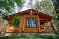 Wooden chalet Royalty Free Stock Photo