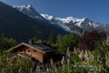 A Wooden Chalet In The French Alps