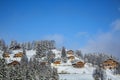 Wooden Chalets Resort Royalty Free Stock Photo