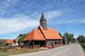 Wooden chapel of St Fabian and Sebastian in Letovanic, Croatia