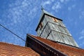 Wooden chapel of St Fabian and Sebastian in Letovanic, Croatia