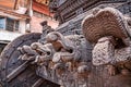 Wooden chariot in Gokarna Royalty Free Stock Photo