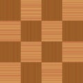 Wooden Checkerboard Pattern Parquetry Royalty Free Stock Photo