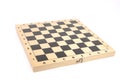 Wooden chess board Royalty Free Stock Photo