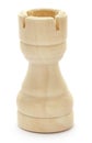 Wooden chess rook