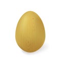 Wooden chicken egg. Eater icon