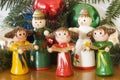 Wooden christmas ornaments