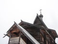 Wooden church Royalty Free Stock Photo