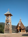 Wooden church Royalty Free Stock Photo