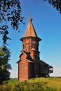 Wooden church Royalty Free Stock Photo