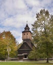 Wooden church Royalty Free Stock Photo