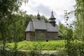 Wooden Church of the All-Merciful Savior in Kostroma Russia Royalty Free Stock Photo