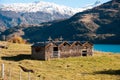 Wooden church in Bahia exploradores Carretera Austral, Highway 7 Royalty Free Stock Photo