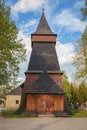 Wooden Church in Bialka Tatrzanska Royalty Free Stock Photo