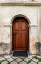 Wooden Church Door Royalty Free Stock Photo