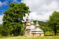 wooden church, Dubne, Poland