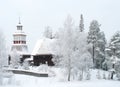 Wooden church in Finland