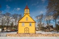 wooden church in Lithuania, Silenai village
