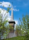 Wooden church in Maramures Royalty Free Stock Photo