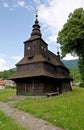 Wooden church in Rusky Potok